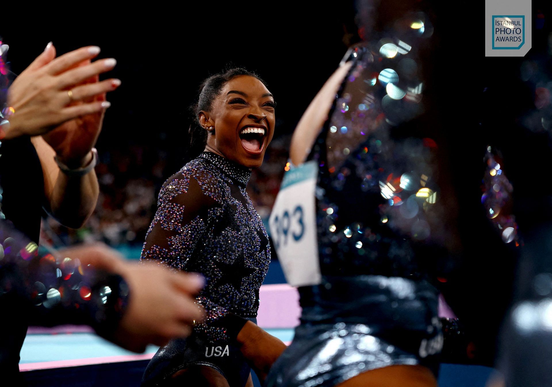 Biles at Paris 2024 - Source: Getty